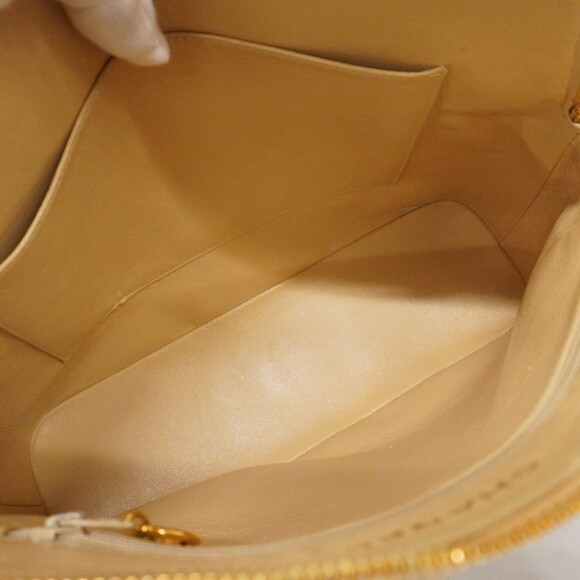 Chanel Matelasse Chain Shoulder Bag, Lambskin, Beige, Women's - Picture 4 of 15